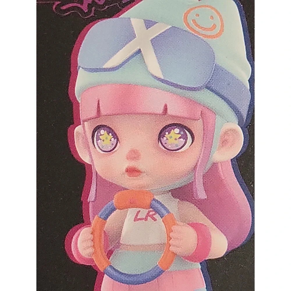 ToyCity LAURA Cyberpunk Fitness Ring Girl Figure Confirmed Box Card Sealed Bag